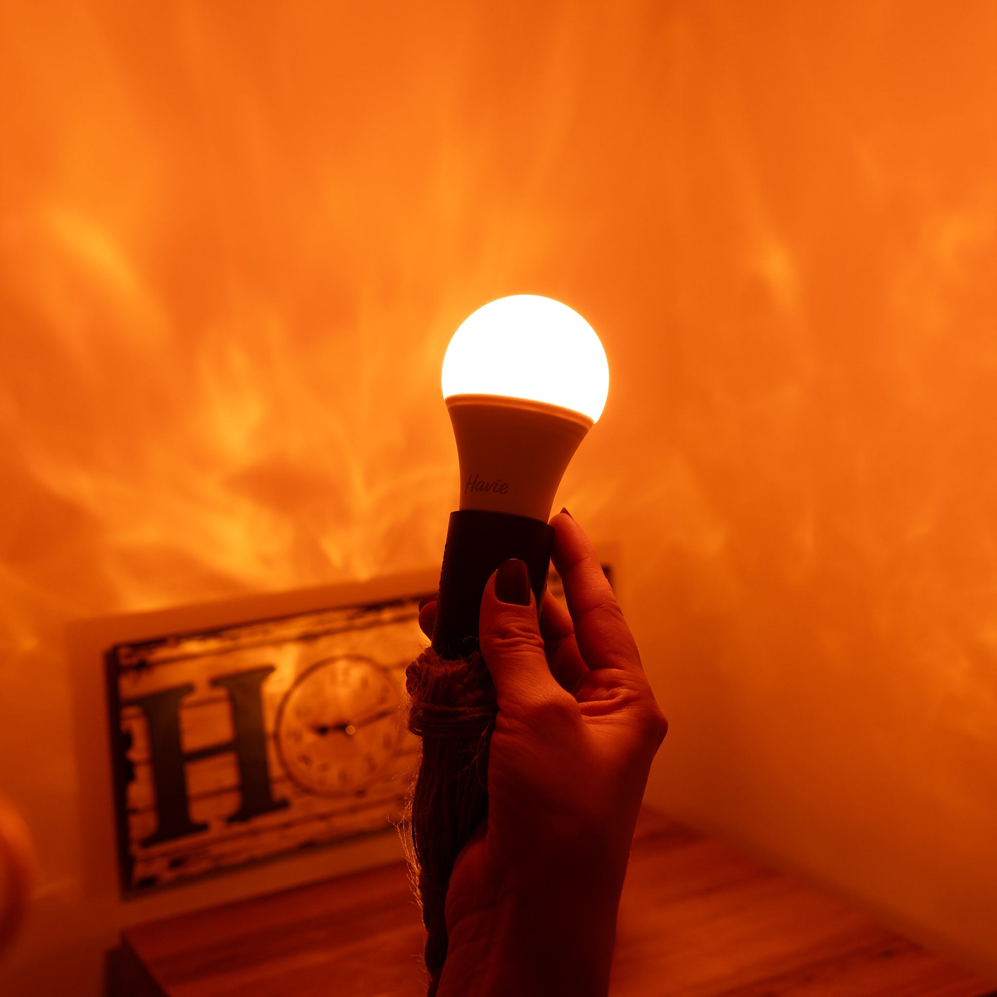 Amber Light Bulb